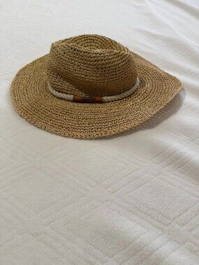 Billabong Straw (Paper) Sun Hat Bendy Summer Beach Gardening One Size